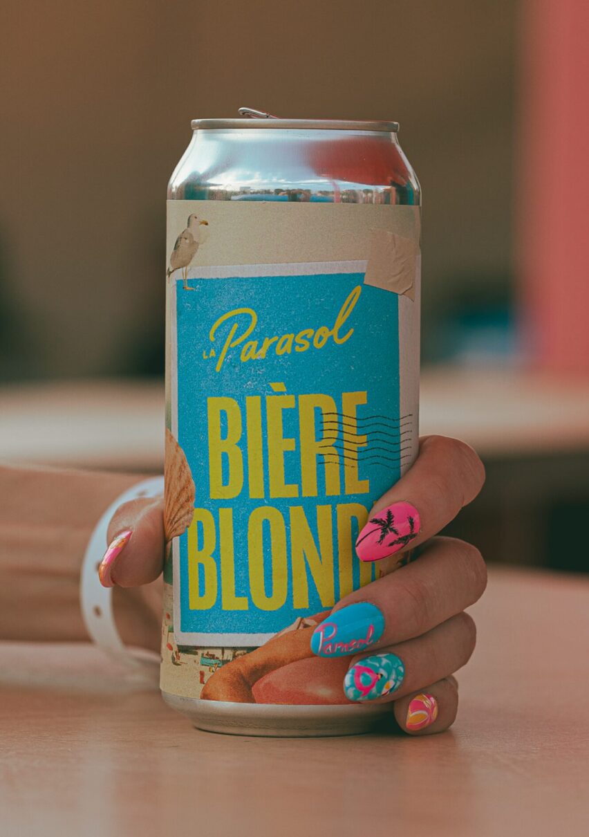 Bière officielle du festival : la parasol