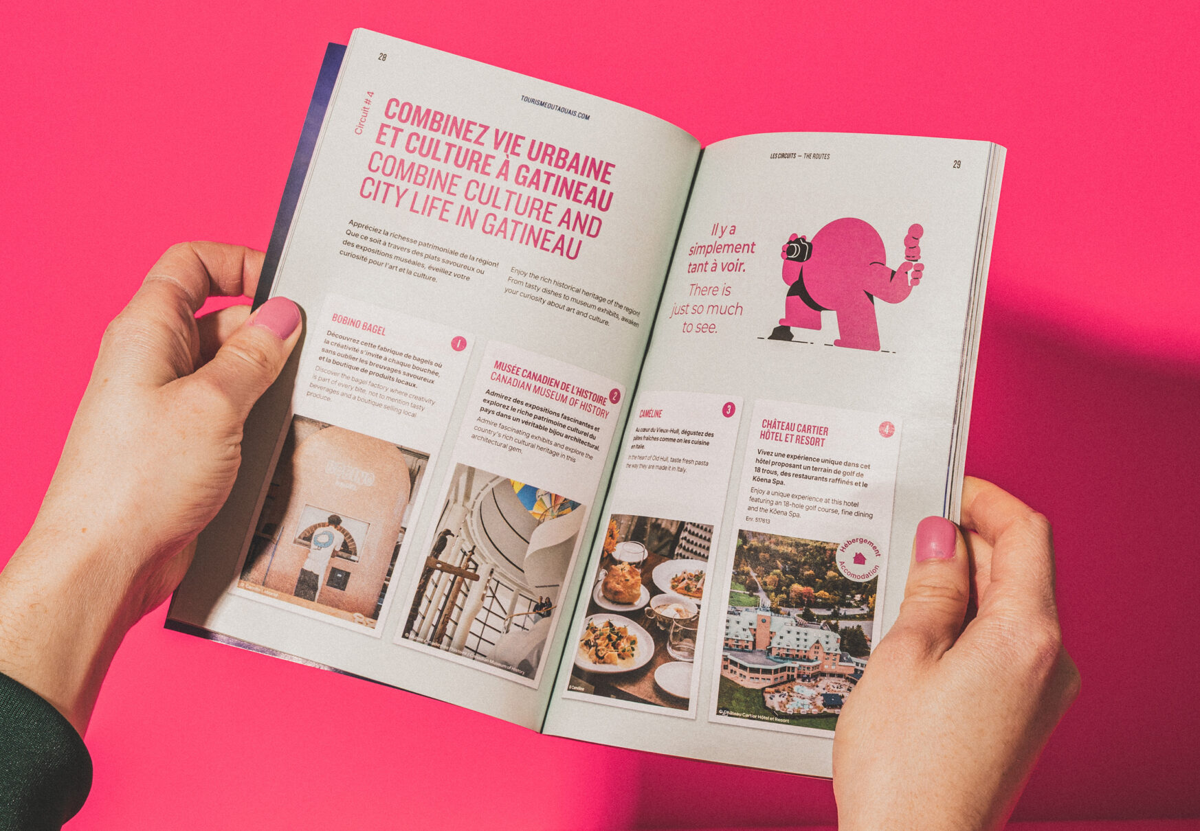 Tourisme Outaouais double-page