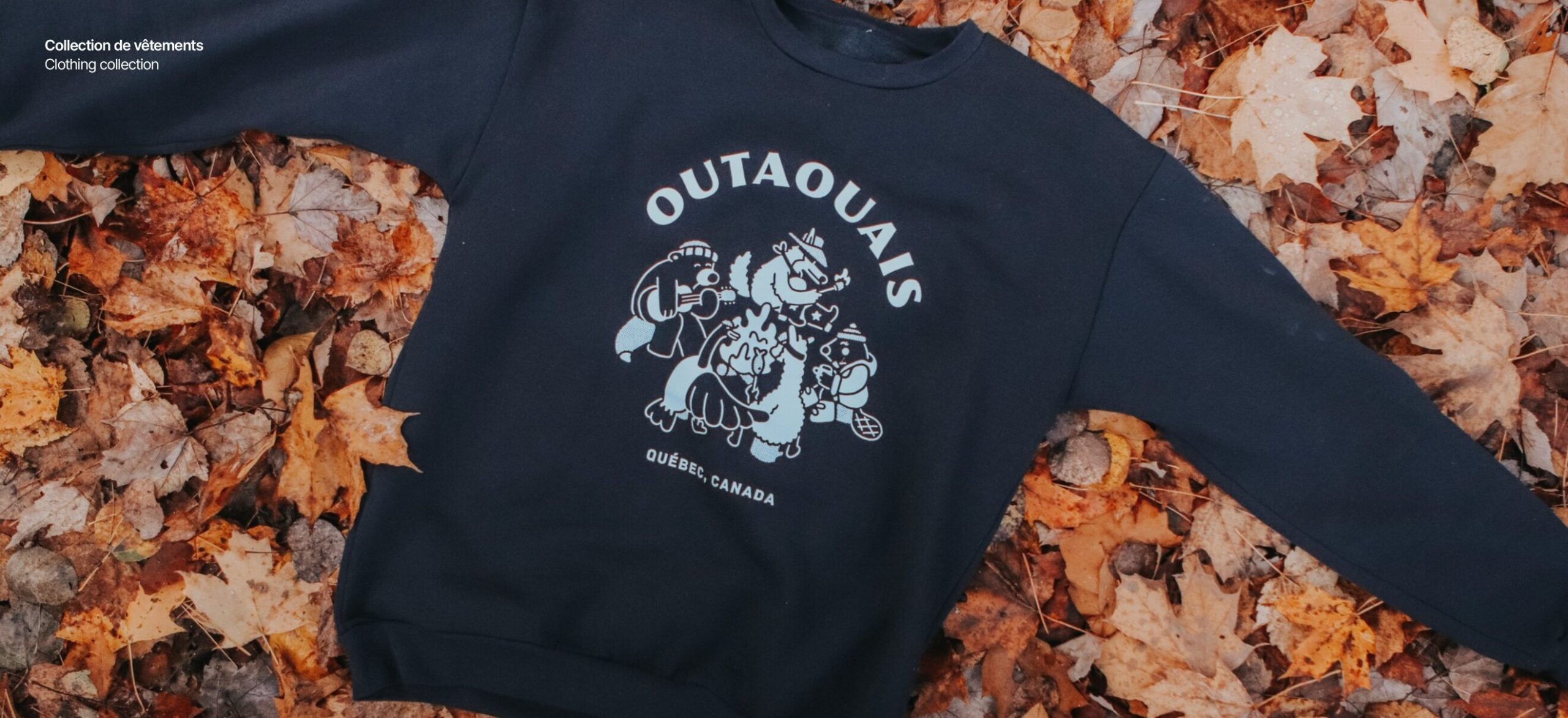 Tourisme Outaouais crewneck merch